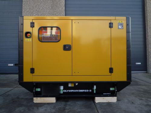 Product picture Caterpillar GEP33-3 operator and maintenance manual