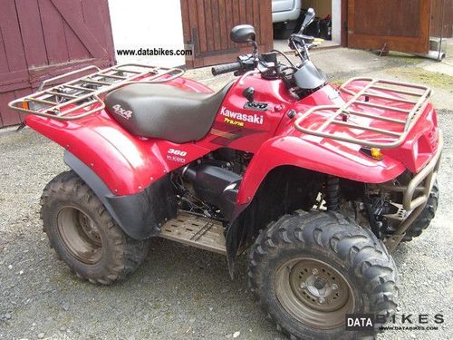 Product picture Kawasaki KVF 360/ praire 360 owners manual