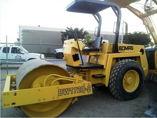 Product picture Bomag Bw172-D2 operating and maintenance instruction