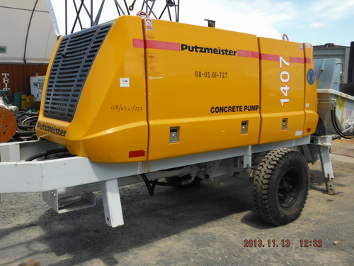 Product picture Putzmeister bsa1407d manuals. 