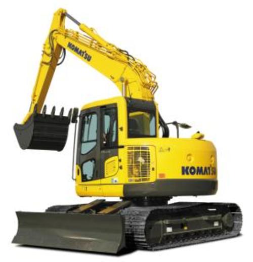 Product picture Komatsu PC138US-8 workshop manual and operation manual.