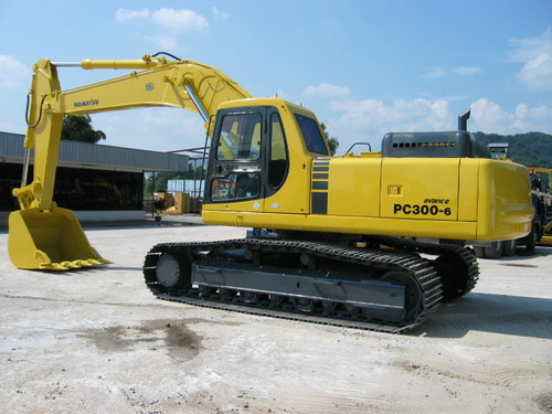 Product picture Komatsu PC300-6,PC350-6 work shop manual