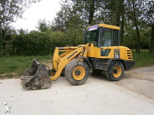 Product picture Komatsu WA75-3H operation and maintenance manual