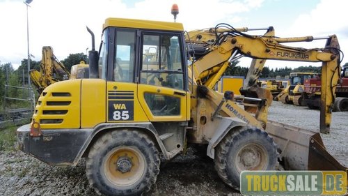 Product picture Komatsu WA85-3 operation and maintenance manual