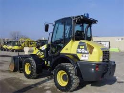 Product picture Komatsu WA100M-5 manuals. Workshop and operators manual