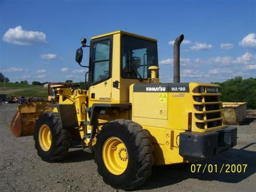 Product picture Komatsu WA180-3 operation and maintenance manual.