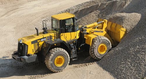 Product picture KOMATSU wa480-6 operation and maintenance manual