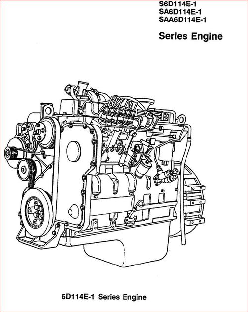 Product picture Komatsu S6D114E-1,SA6D114E-1,SAA6D114E-1 MANUAL