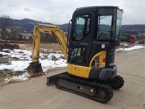 Product picture Komatsu PC20MR-2 manuals. Shop manual & operation manual