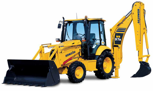 Product picture Komatsu WB97R-5 backhoe loader shop manual. 