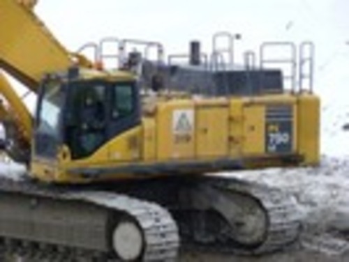 Product picture Komatsu PC750-6 manual collection.Shop & Operation manual