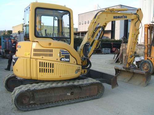 Product picture Komatsu PC40MRX-1,PC45MRX-1 operation and maintenance manual