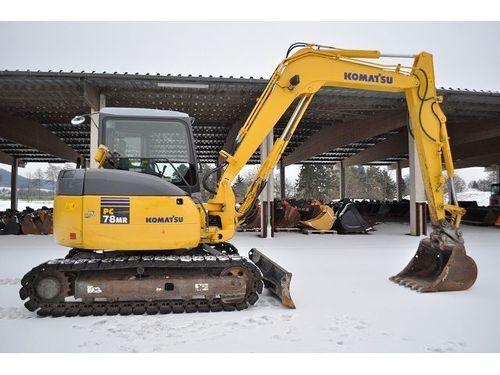 Product picture Komatsu PC78MR-6 operation and maintenance manual