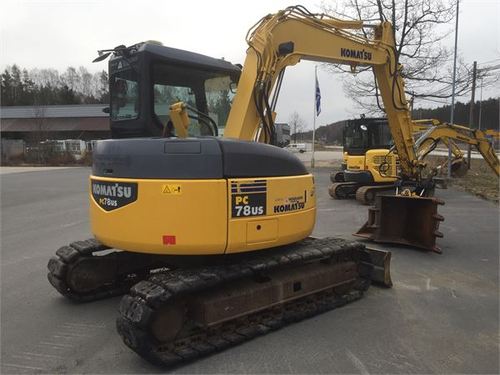 Product picture Komatsu PC78US-6 and PC78UU-6 shop manual.