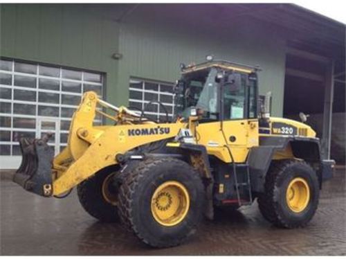Product picture Komatsu WA320-5 operation and maintenance manual