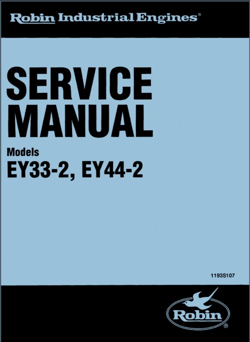 Product picture Robin  EY44-2 workshop and parts manual