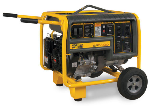 Product picture wacker GP5600a and GPS 5600A  generator operators manual