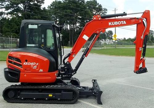 Product picture Kubota KX040-4 operators manual
