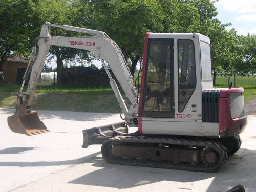 Product picture Takeuchi TB045 parts book