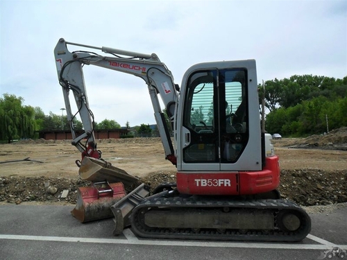Product picture Takeuchi TB53FR parts manual