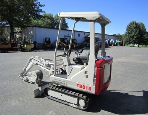 Product picture Takeuchi TB015 operators manual
