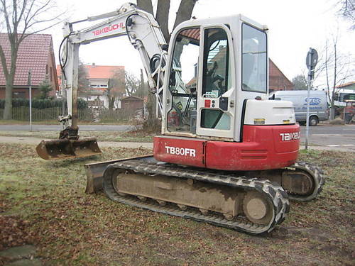 Product picture Takeuchi TB80FR operators manual