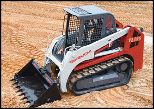 Product picture Takeuchi TL240 parts manual and operators manual