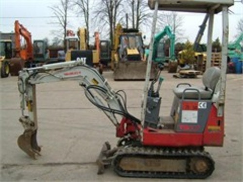Product picture Takeuchi TB007 operators manual and parts manual