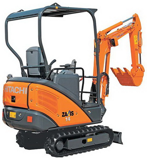 Product picture Hitachi ZX14-3 ZX16-3 ZX18-3 ZX27-3 operators manual