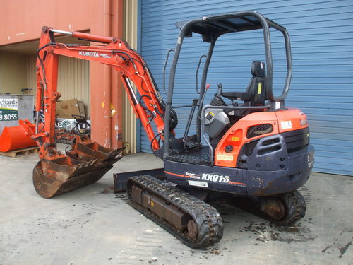 Product picture Kubota KX91-3 and U35-3 operators manual