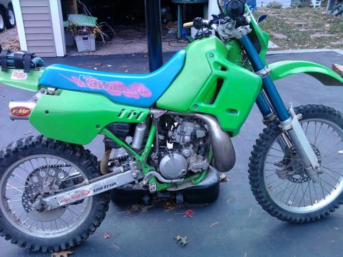 Product picture Kawasaki KDX200E1 service manual