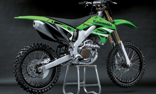 Product picture Kawasaki KX250F parts manual. 2007