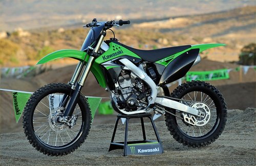 Product picture Kawasaki KX250F 2009 parts manual. KX250W9F