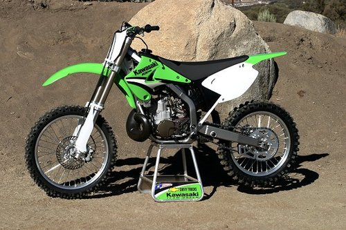 Product picture Kawasaki KX250R1 parts manual. 2005