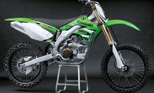 Product picture Kawasaki KX450F parts book. 2007