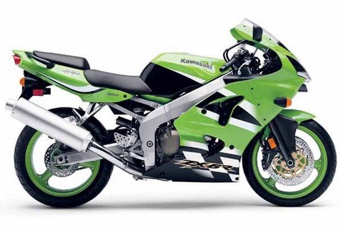 Product picture Kawasaki Ninja ZX-6 ZZR600 service manual. 1993-2005