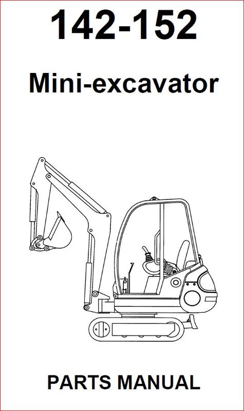 Product picture Gehl 142 and 152 parts manual. Edition 2001