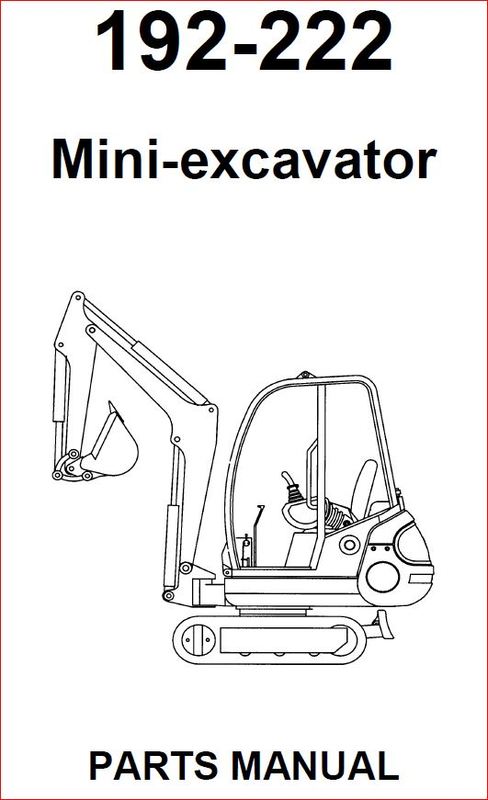 Product picture Gehl 192 and 222 parts manual. Edition 2001
