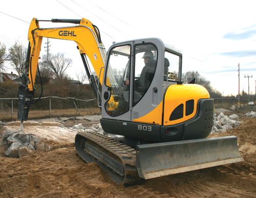 Product picture Gehl 803 parts manual. s/n AC02528 and up