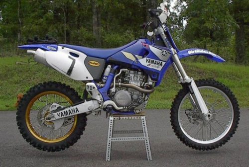Product picture Yamaha YZ426F 2001 service manual and parts book