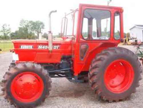 Product picture Kubota M4500DT parts manual