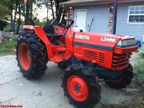 Product picture Kubota L2650 thru to L3650 operators manual