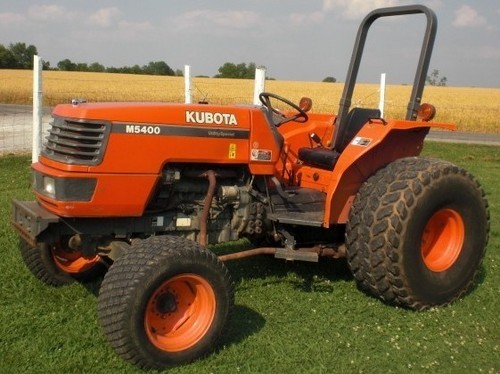 Product picture Kubota M4700 and M5400 operators manual
