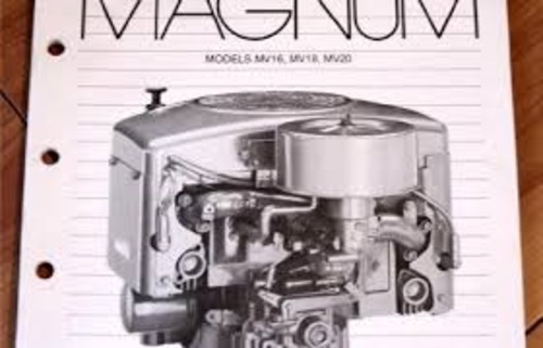 Product picture Kohler magnum twin mv20 service manual. Edition 1992.
