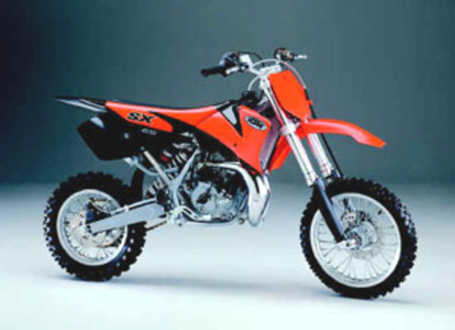 Product picture KTM 60SX & 65SX engine repair manual. 1998-2002