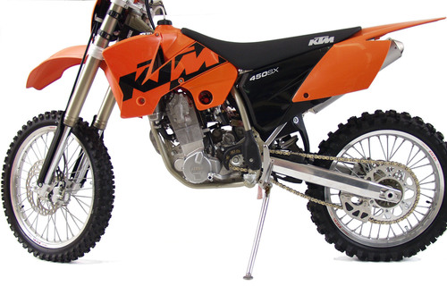 Product picture KTM 250EXC,450SX,MXC,EXC,525SX,MXC,EXC owners manual.2004