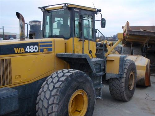 Product picture Komatsu WA480-5 shop manual. s/n 80001 and up