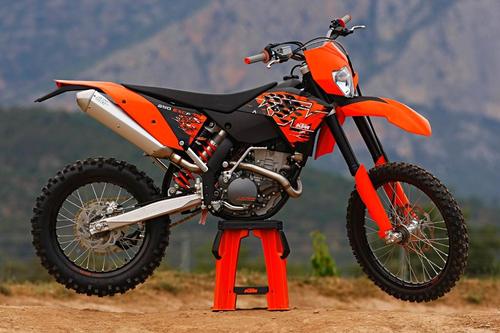 Product picture KTM 250EXC-F repair manual. 2005 to 2010 