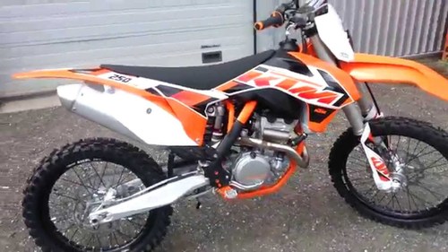Product picture KTM 250sx-f owners manual 2015