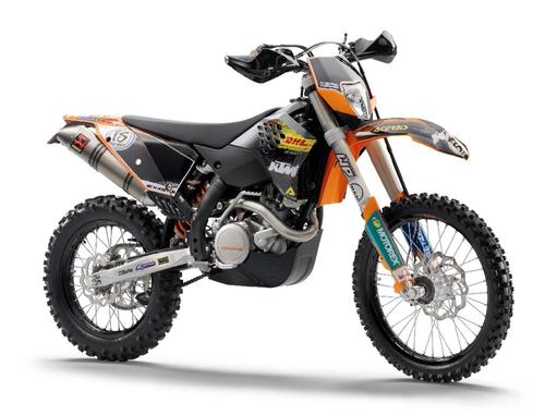 Product picture KTM 400EXC,450EXC,530EXC repair manual. Year 2009